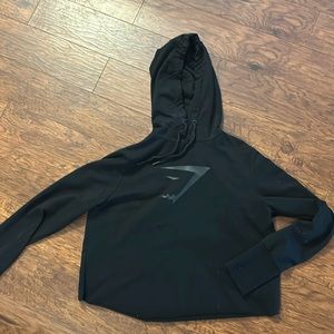 Gym shark open back pullover hoodie